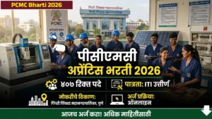 PCMC Apprentice Bharti 2026