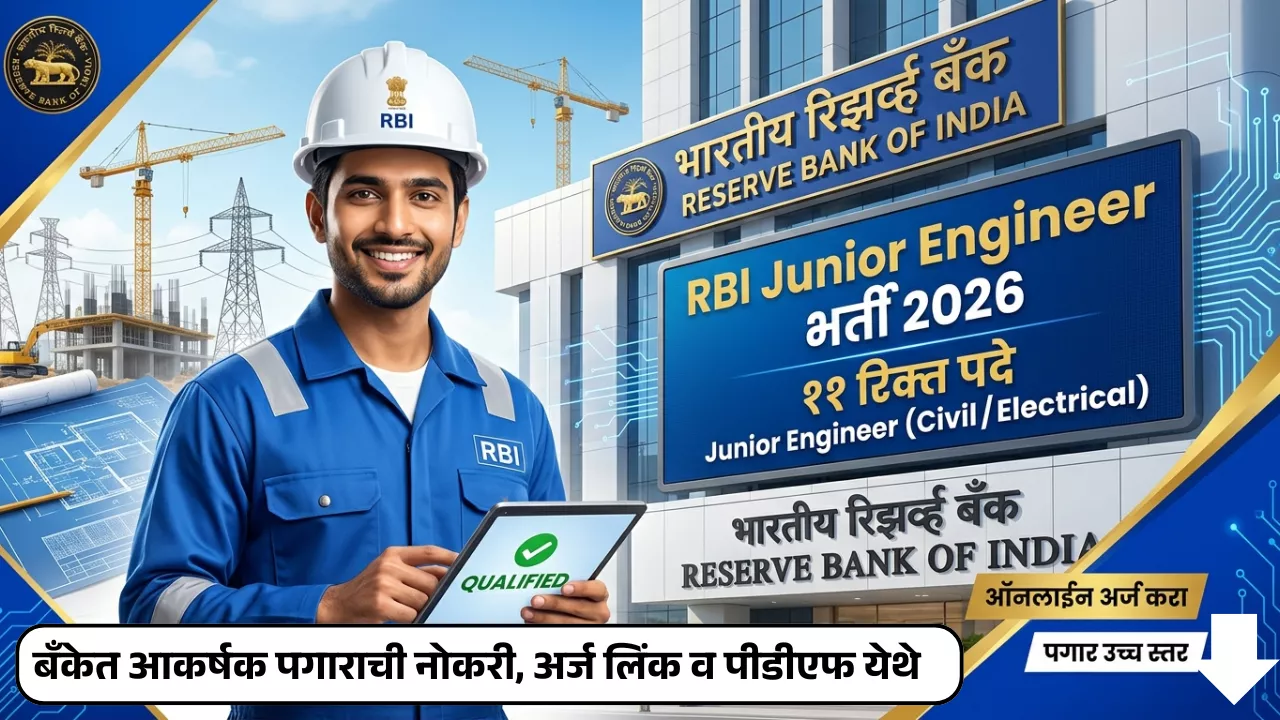 RBI JE Bharti 2026