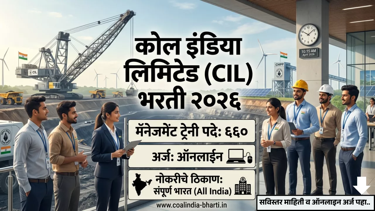 Coal India Bharti 2026