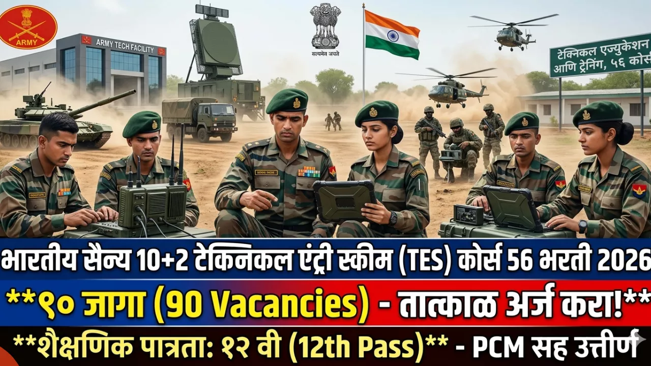 Indian Army TES Bharti 2026