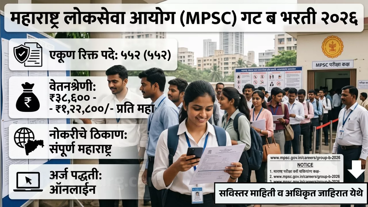 MPSC Group B Bharti 2026
