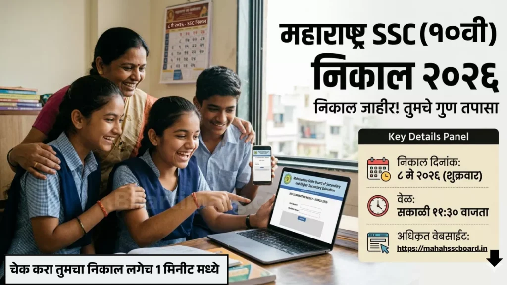 Maharashtra SSC Result 2026